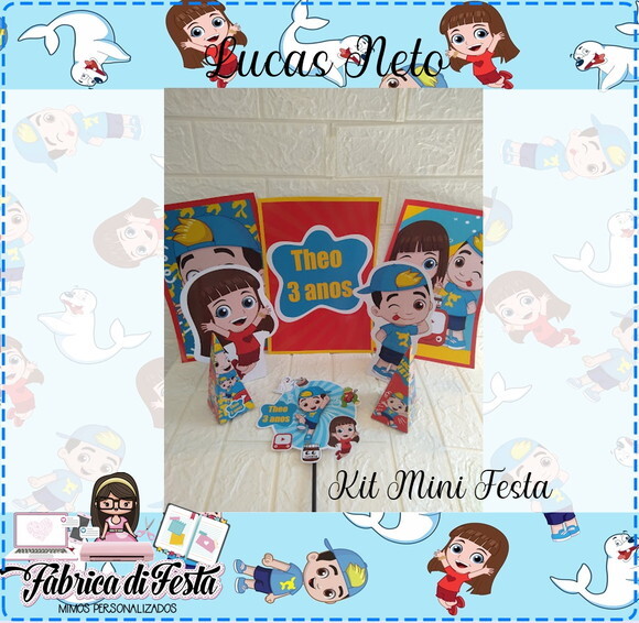 Kit Festa Lucas Neto
