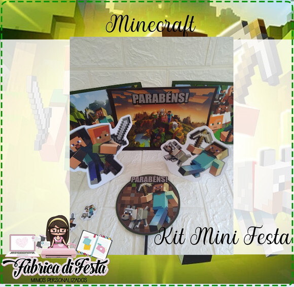 Kit Festa Minecraft
