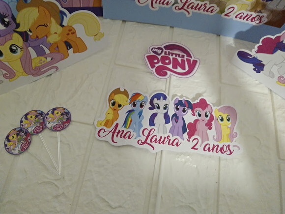 Kit Festa My Little Pony Lembrancinhas