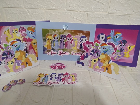 Kit Festa My Little Pony Lembrancinhas