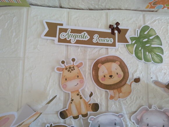 Kit Festa Safari Só Um Bolinho