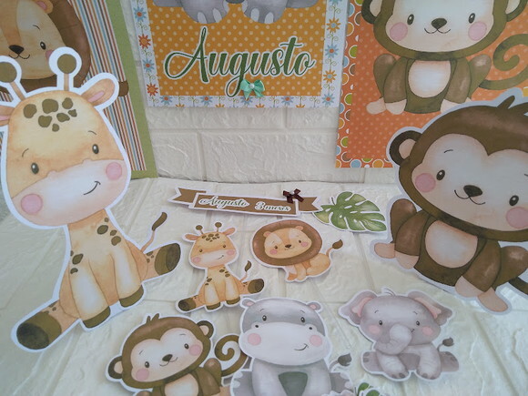 Kit Festa Safari Só Um Bolinho