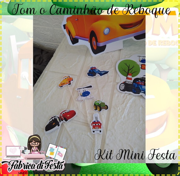 Kit Festa Tom o Caminhão de Reboque