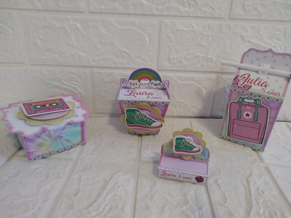 Kit Festa Vsco Girl Lembrancinha Vsco Girls 60 Itens