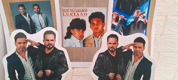 Kit Festa Zezé Di Camargo e Luciano Decorsção Aniversário