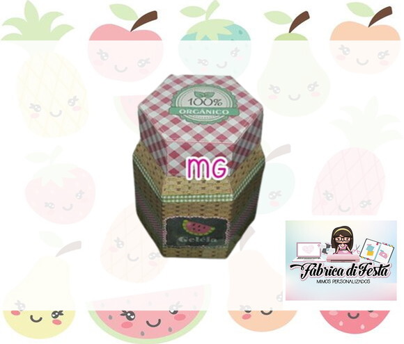 Kit Lembrancinhas Quitandinha Frutinhas Feirinha Festa