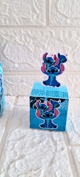 Kit Lembrancinhas Stitch Decoração Festa Stitch 43 Itens