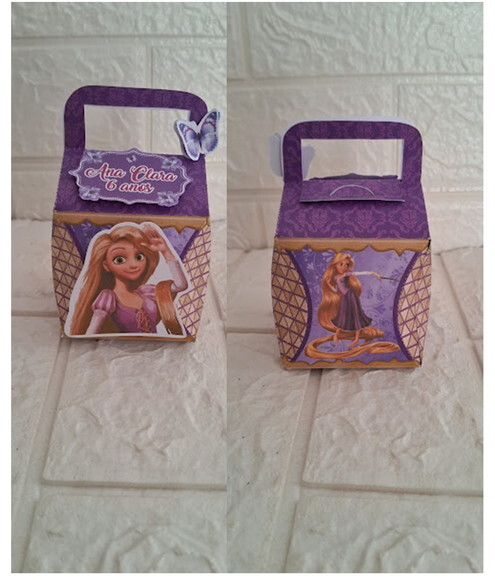 Kit Personalizados Rapunzel Enrolados Lembrancinha 40 Itens