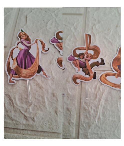 Kit Personalizados Rapunzel Enrolados Lembrancinha 40 Itens