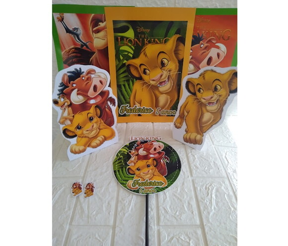 Kit Só Um Bolinho o Rei Leão