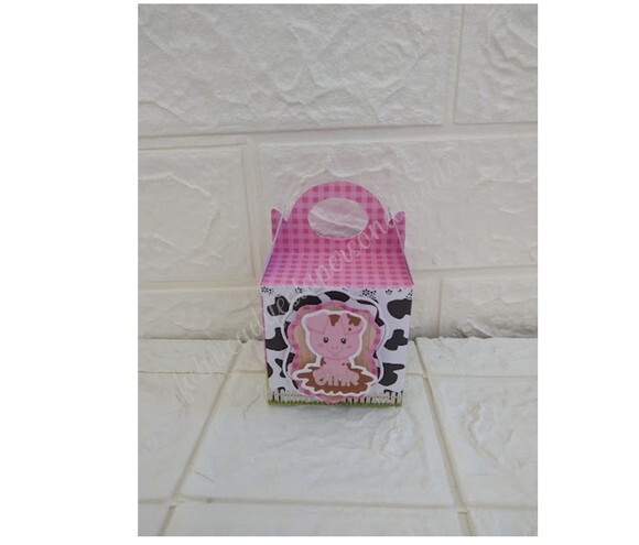 Kit: 30 Lembrancinhas Personalizadas Fazendinha Rosa