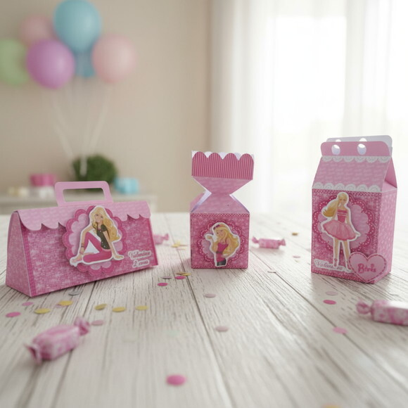 Kit: 60 Lembrancinhas Personalizadas Barbie