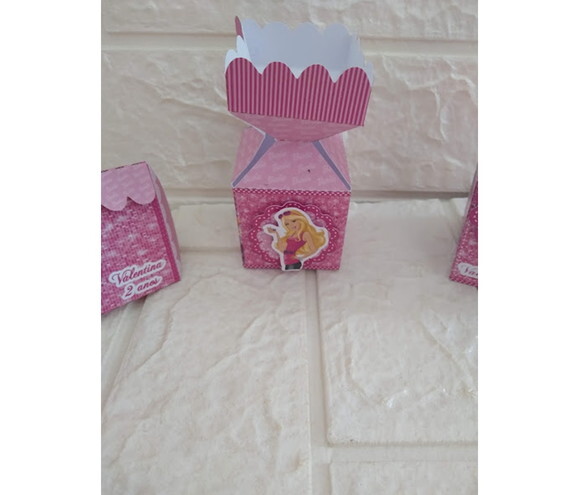 Kit: 60 Lembrancinhas Personalizadas Barbie
