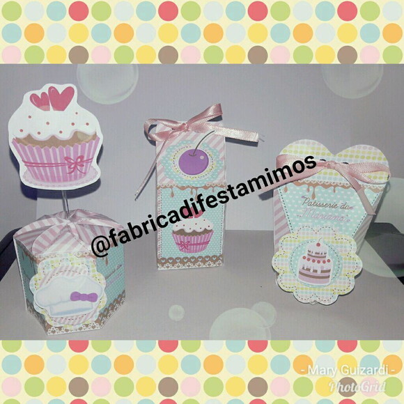 Lembrancinha Aniversário Confeitaria Festa Personalizados