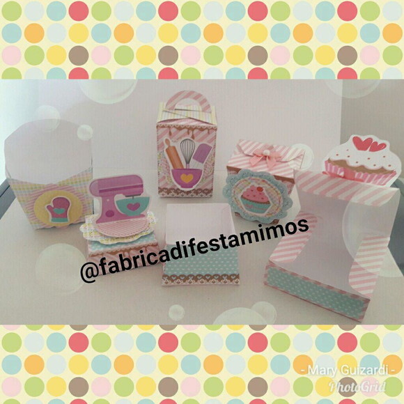 Lembrancinha Aniversário Confeitaria Festa Personalizados