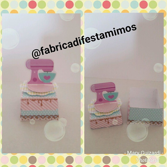 Lembrancinha Aniversário Confeitaria Festa Personalizados