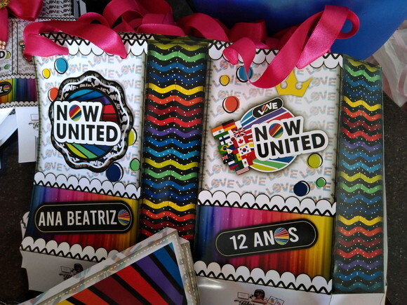 Lembrancinha de Aniversário Now United Kit Festa