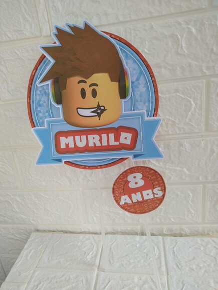 Lembrancinha de Aniversario Roblox Kit Festa Caixinhas