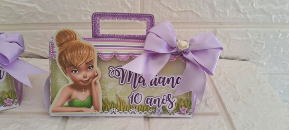 Lembrancinha de Aniversário Sininho Tinker Bell