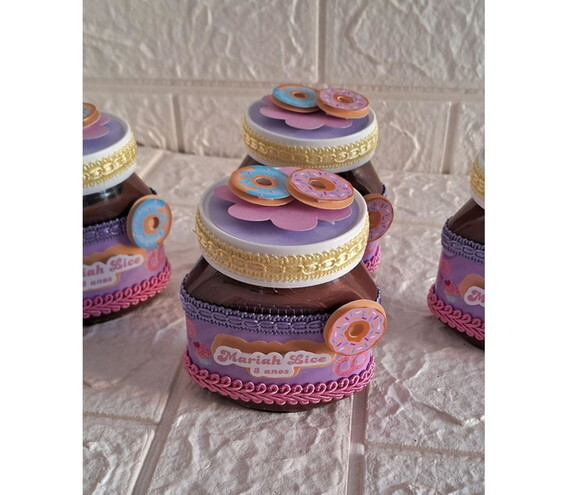 Lembrancinha Nutella Personalizada Luxo Aniversário Nutela