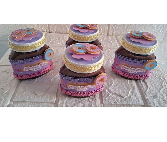 Lembrancinha Nutella Personalizada Luxo Aniversário Nutela