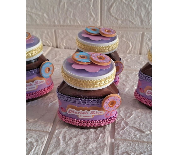Lembrancinha Nutella Personalizada Luxo Aniversário Nutela
