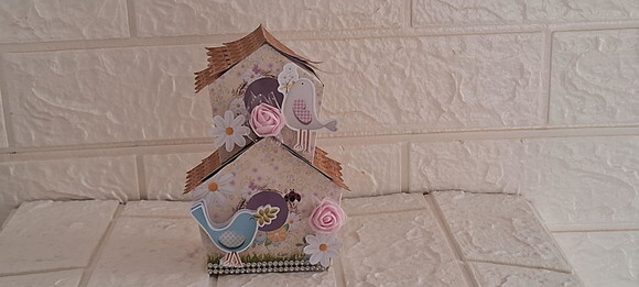 Lembrancinha Personalizada Jardim Encantado Luxo Casinha