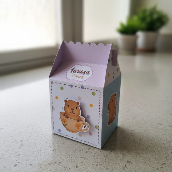 Lembrancinhas Capivara Aniversário Personalizados 30 Itens