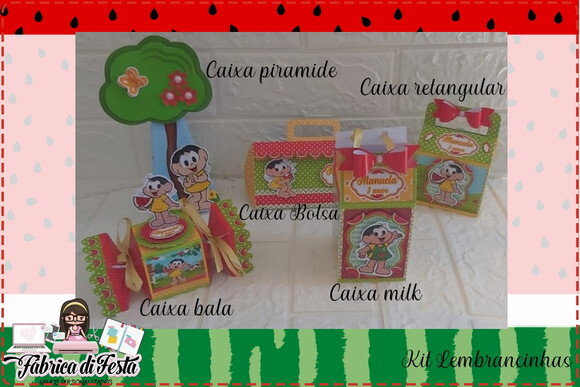 Lembrancinhas de Aniversário Magali Kit Festa Personalizados