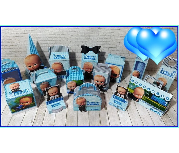 Lembrancinhas de Aniversário Poderoso Chefinho