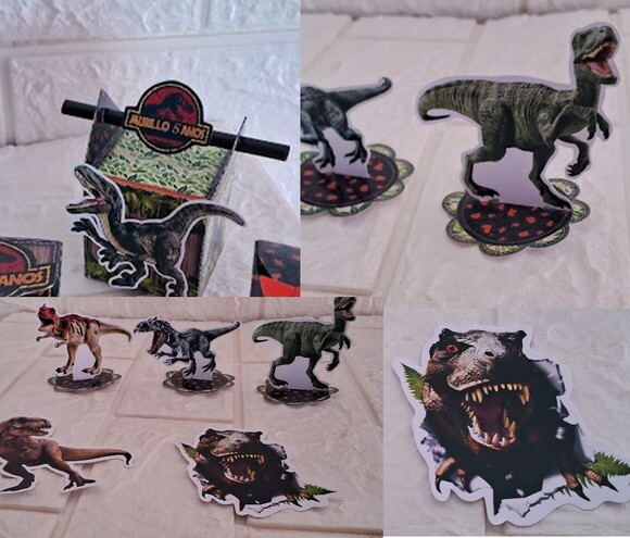 Lembrancinhas Personalizadas Dinossauros 45 Itens