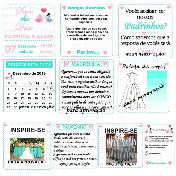 Manual dos Padrinhos Casamento Manual para Padrinhos