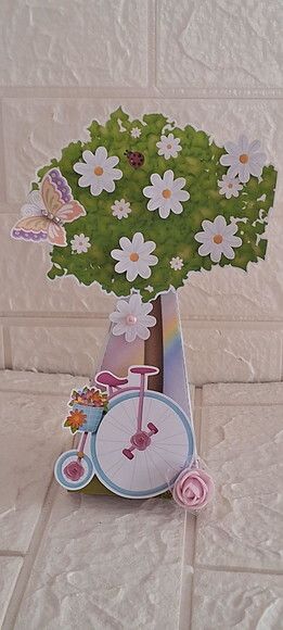 Personalizados Jardim Encantado Lembrancinha Caixa Piramide