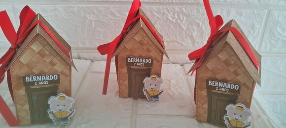 Personalizados os Três Porquinhos Lembrancinha Festa 15 un
