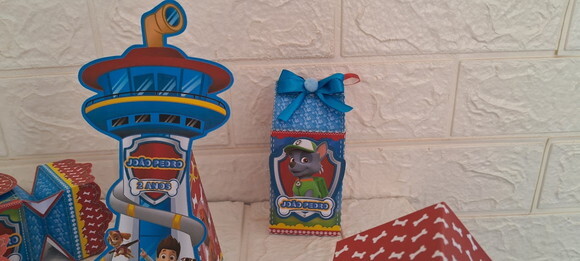 Personalizados Patrulha Canina Lembrancinha de Aniversário
