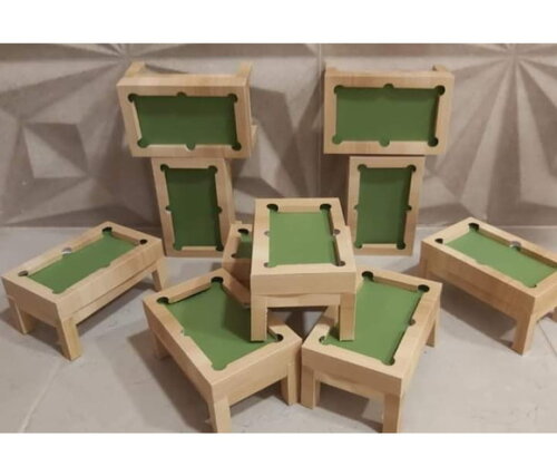 10 Caixas Mesa de Sinuca Mesa Bilhar Docinhos Caixa Presente