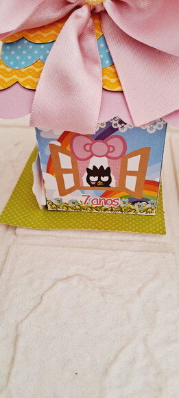 10 Lembrancinhas Aniversário Festa Hello Kitty Caixa Casinha