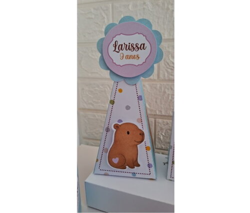 10 Lembrancinhas Capivara Festa Aniversário Personalizados