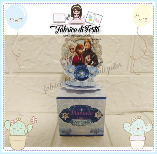 10 Lembrancinhas de Aniversário Frozen Festa Aniversário