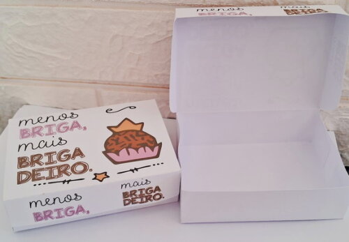 15 Caixas para Brigadeiro Embalagem Personalizadas Docinhos