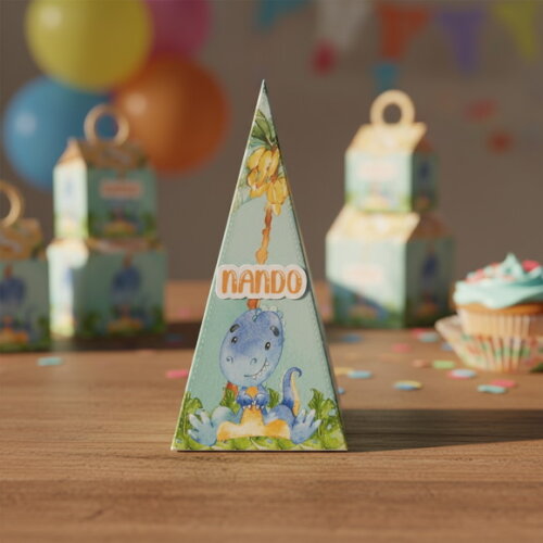 15 Caixas Piramides Dinobaby Dinossauros Lembrancinhas Festa