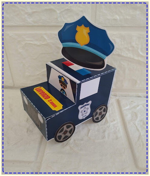 15 Lembrancinha Policial Lembrancinha de Aniversário Policia