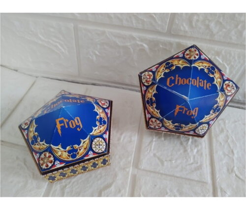 15 Lembrancinhas Aniversário Harry Potter Chocolate Frog
