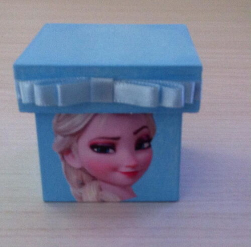 15 Lembrancinhas Caixinha em mdf Frozen Aniversário Festa