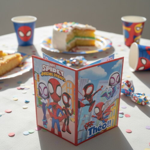 30 Lembrancinhas Spidey e Seus Amigos Livrinho Colorir Festa