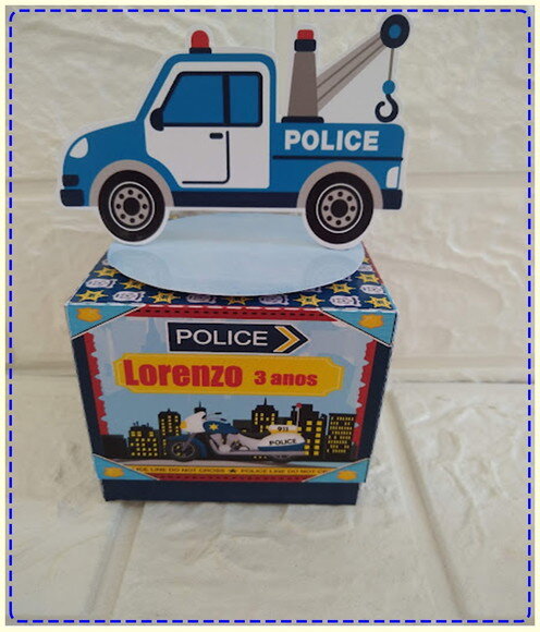 40 Lembrancinha Festa Infantil Policial Lembrancinha Policia