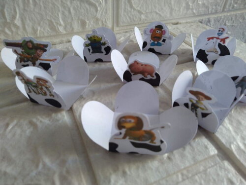 60 Forminhas para Docinhos Toy Story Festa Aniversário