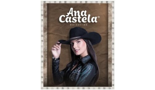 Adesivo Grande para Caderno da Ana Castela Boiadeira