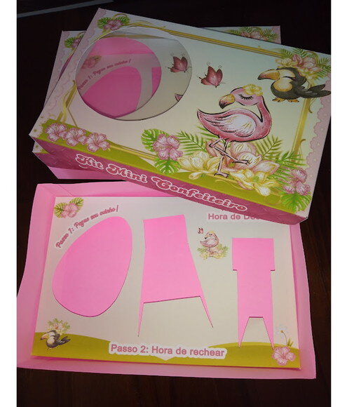 Caixa Kit Mini Confeiteiro Páscoa 5 Unidades