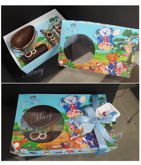 Caixa Kit Mini Confeiteiro Baby Van Gogh